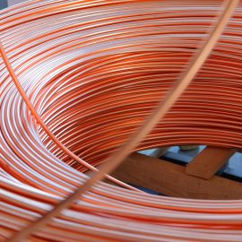 Oxygen free copper rod